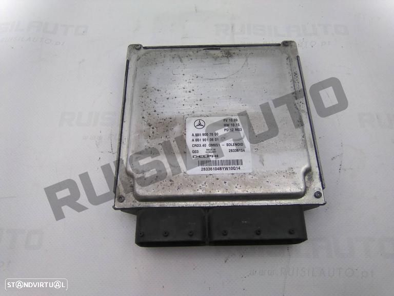 Centralina Motor A65190_07600 Mercedes B W246 [2011_2018] B 180 - 2