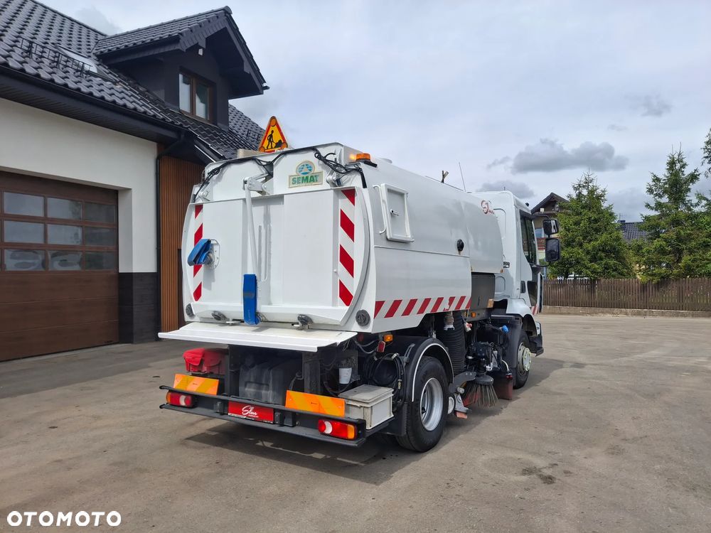 Renault Midlum 220 Zamiatarka Johnston VS500 2 Silniki Szczotki L/R Obie Strony - 5