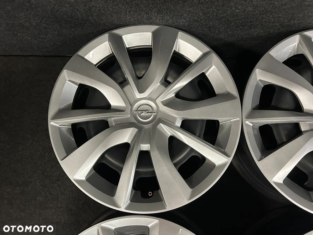 Felgi Stalowe Opel Corsa F z oryginalnymi kołpakami Opla 16 cali 4x108 4szt. Ładne! - 6
