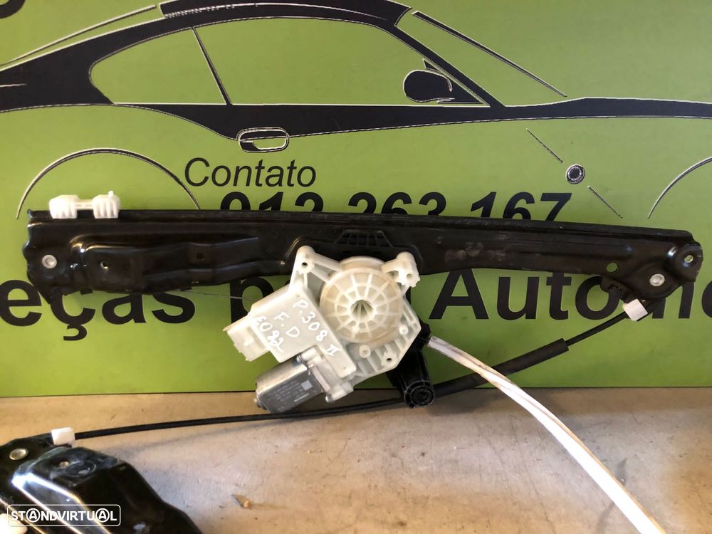 PEUGEOT 308 II ELEVADOR VIDRO FRENTE DIREITO - E082 - 2