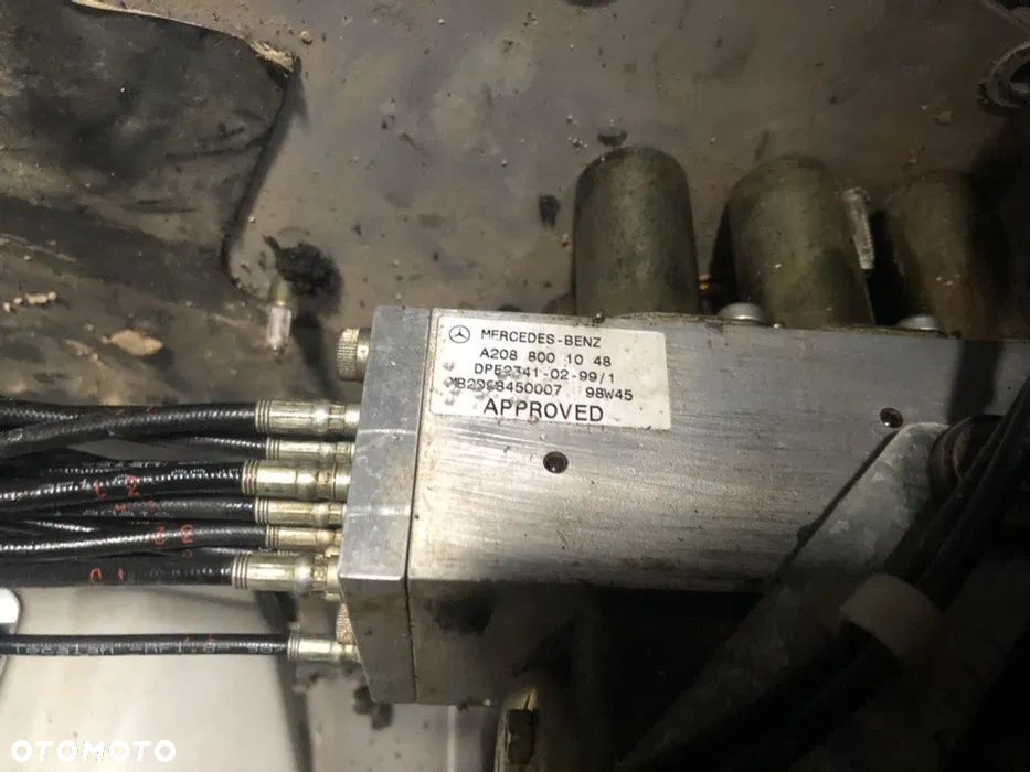 Pompa dachu mercedes clk w208 cabio - 4