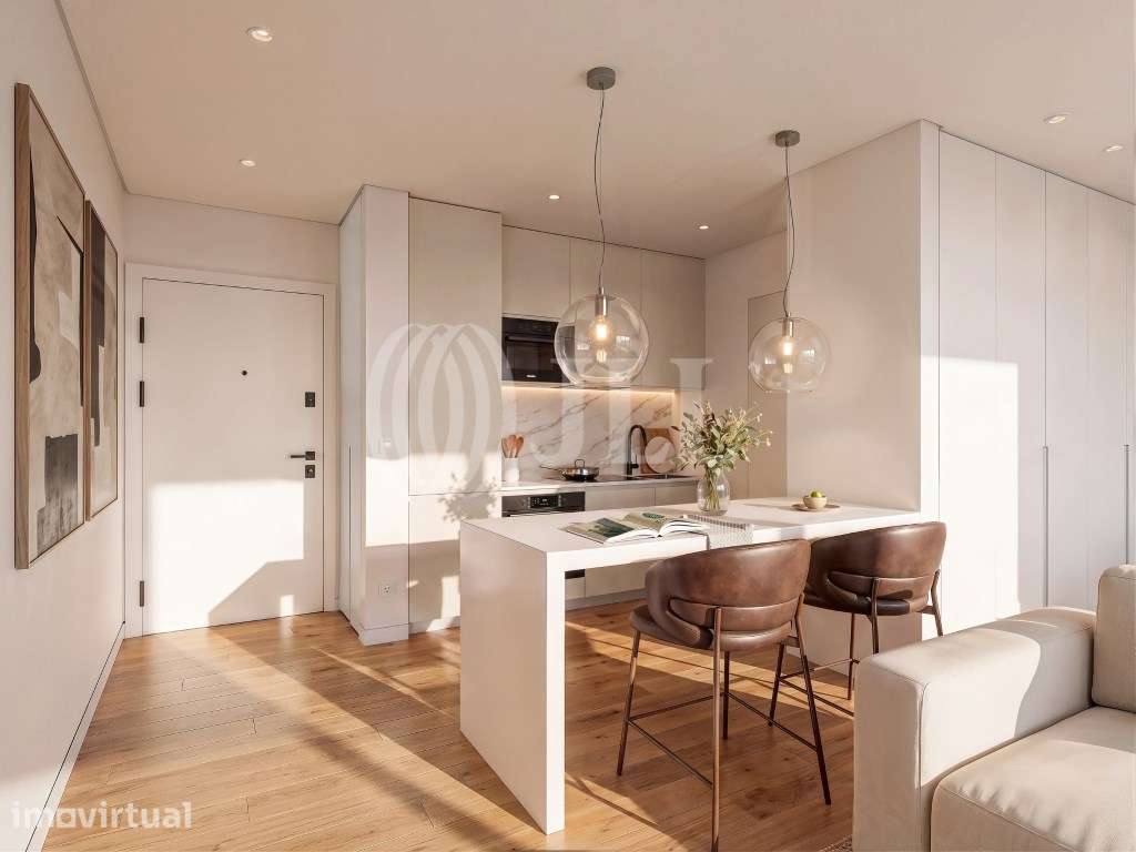 Apartamento T1, novo, no condomínio Raízes, em Gondomar, Porto - Grande imagem: 5/57