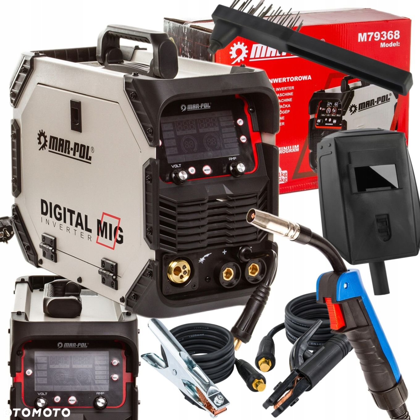 SPAWARKA DO ALUMINIUM SYNERGIA 250A INWERTEROWA MIG MMA TIG MIGOMAT - 15