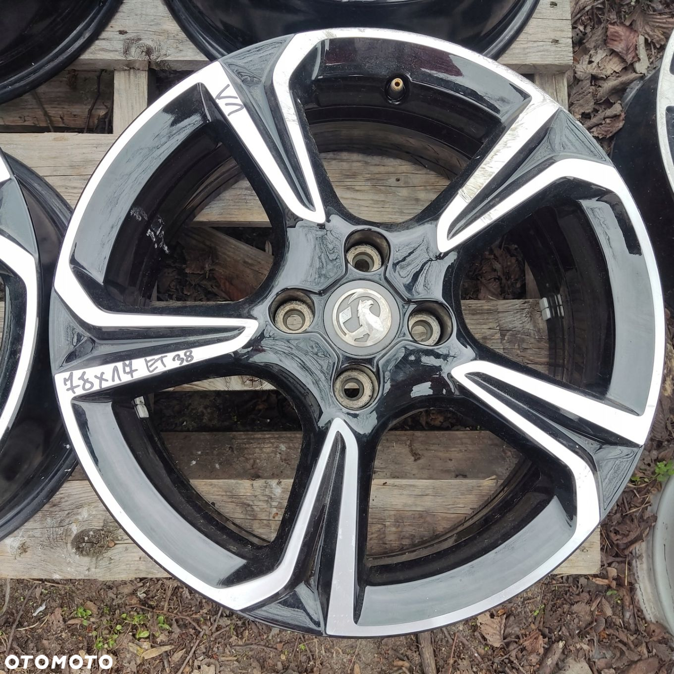 OPEL CORSA F PEUGEOT 208 FELGI ALUMINIOWE 17 4X108 - 2
