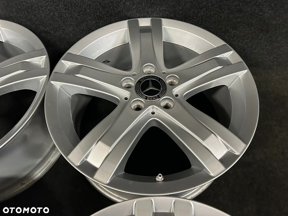 Alufelgi Mercedes GLK, C-Klasa W204, W205, E-Klasa W212 17 cali 5x112 4szt. Ładne z czujnikami! - 10