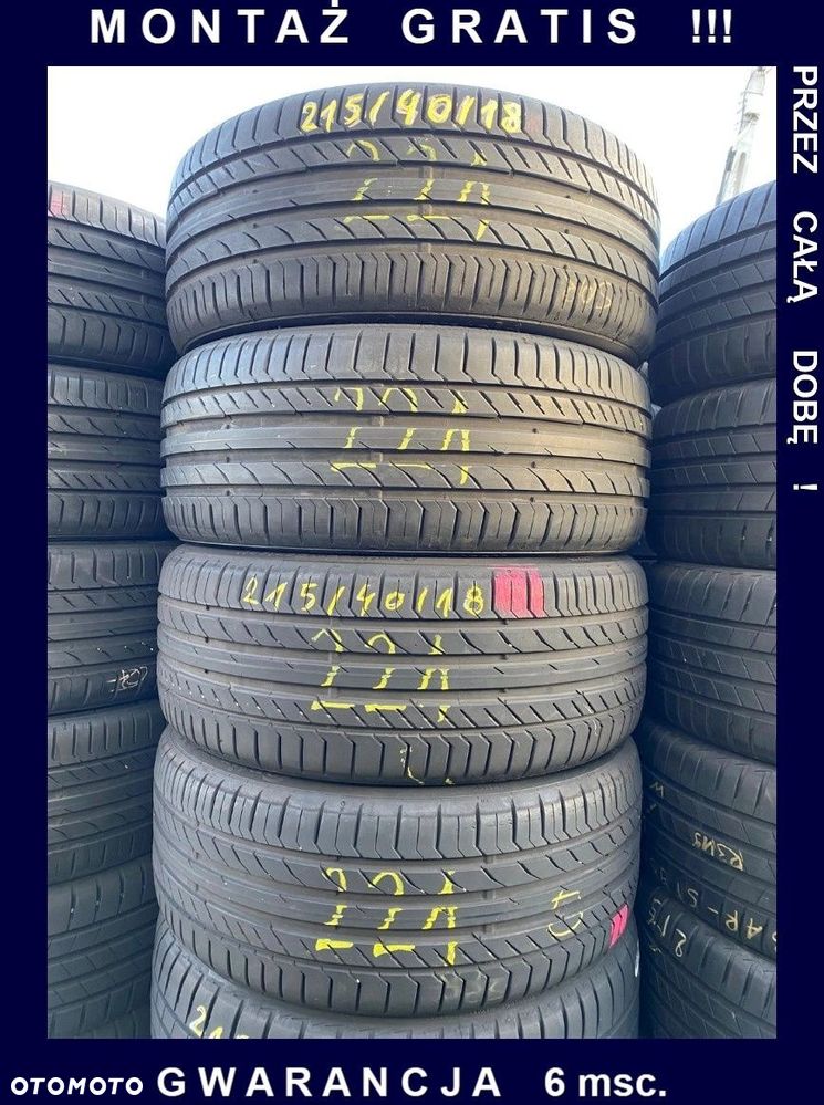 215/40/18 Continental Sport 5_6,6mm_4szt_(221) - 1