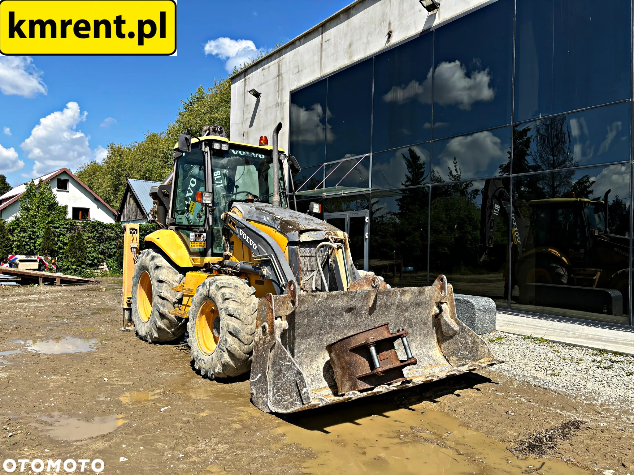 Volvo BL 71 KOPARKO-ŁADOWARKA 2008R. | JCB 3CX CAT 428 432 CASE 590 580 - 6