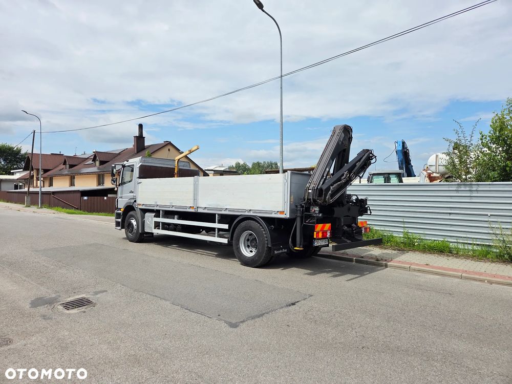 Mercedes-Benz AXOR 1826L // 9 BIEGÓW // KLIMA HAK // HDS HIAB ŻURAW DŹWIG // TYŁ PODUSZKI // EURO 4 - 20