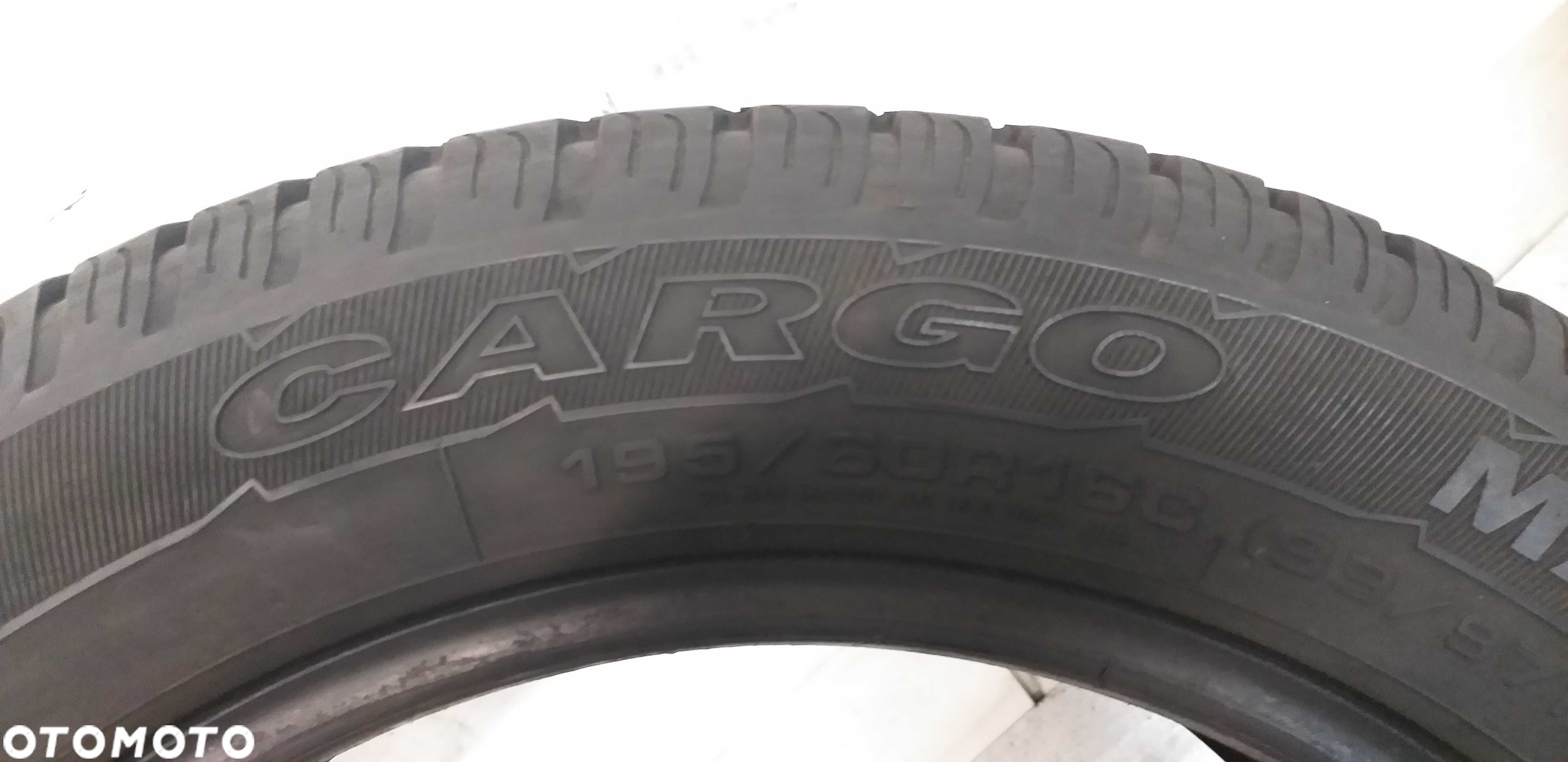 K590490M Komplet 195/60R16C GoodYear Cargo Marathon dot.4517 - 5