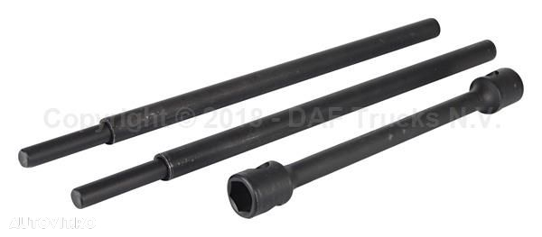set cheie roti universala camion cu 2 leviere originala
