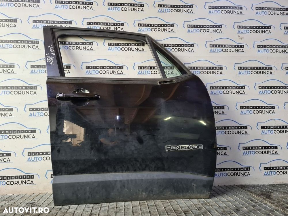 Usa Dreapta Fata Jeep Renegade 2014 - 2018 SUV 4 Usi NEGRU 601 (1025) FĂRĂ GEAM - 2