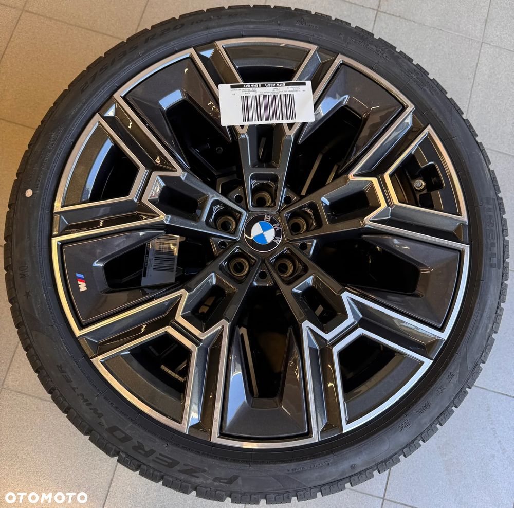 NOWE Oryginalne koła zimowe 20" BMW 939M 5 i5 G60 G61 245/40R20 275/35R20 - 10