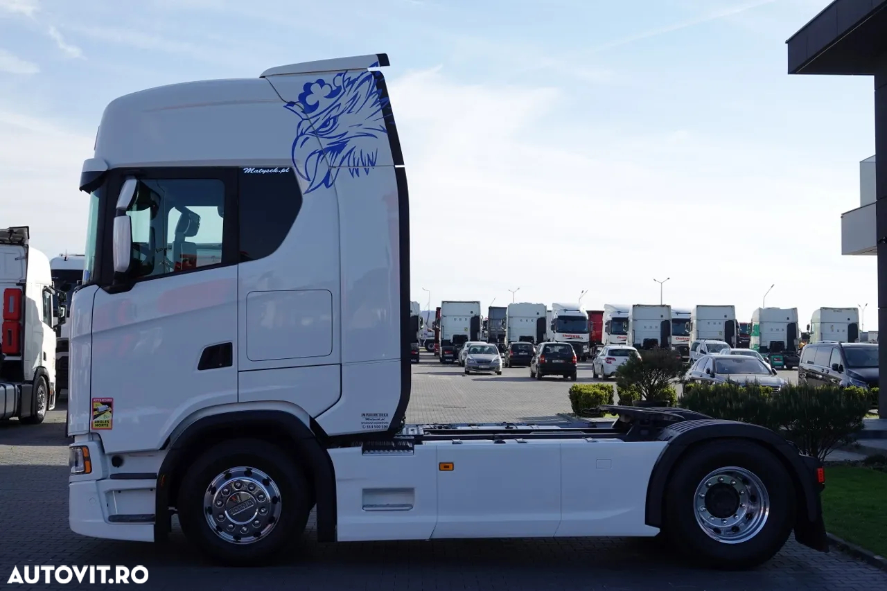 Scania S 500 / RETARDER / I-PARK COOL / JANTE ALIE / ANVELOPE 100% / DUPA CONTRACTUL DE SERVICE / IMPORTAT - 5