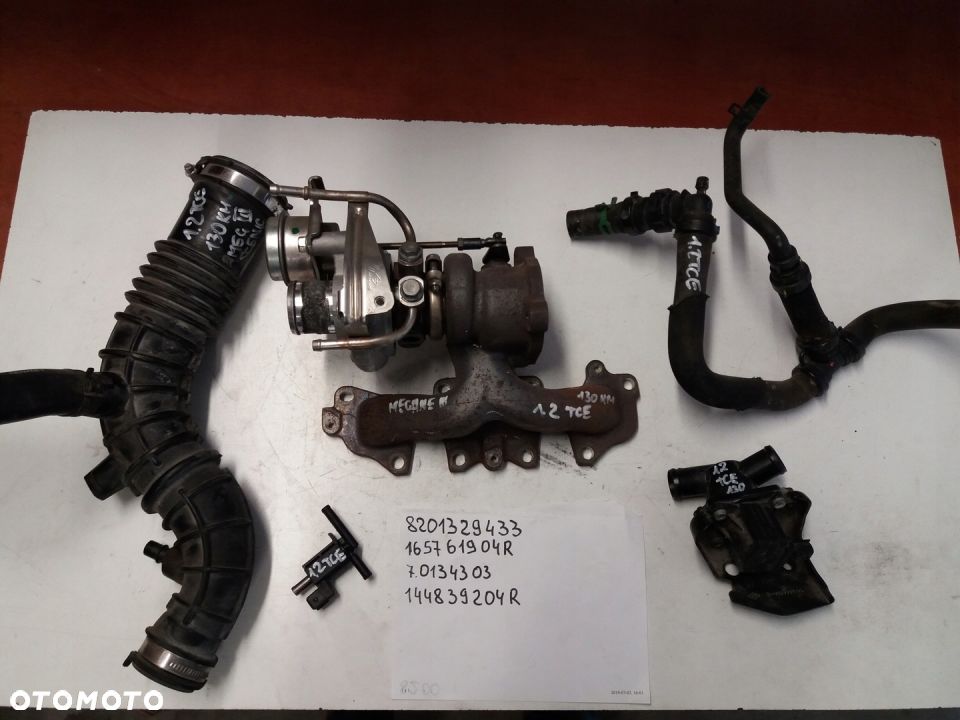 TURBOSPRĘŻARKA RENAULT MEGANE III IV 3 4  GRAND SCENIC IIIDACIA DUSTER1.2 TCE | H5F - 1
