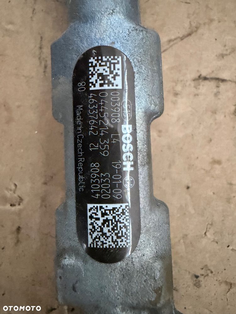 LISTWA WTRYSKOWA CZUJNIK KOMPLET 0445214359 FIAT TIPO II 1.6 M-JET 19R - 3