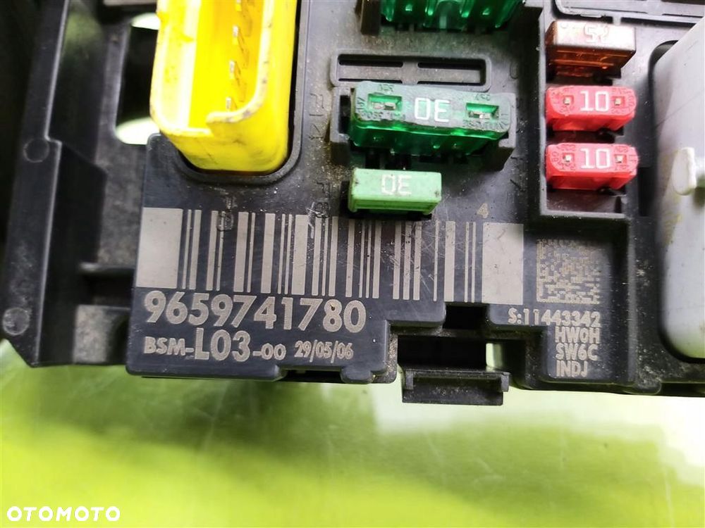 Moduł BSM sterownik Citroen C3  I 2002-2009 DELPHI 9659741780 11443342 - 4