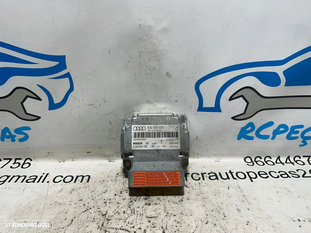 .Módulo Centralina Airbag SRS Original VW Volkswagen Audi TT 8J 8J0959655 2006 - 2014