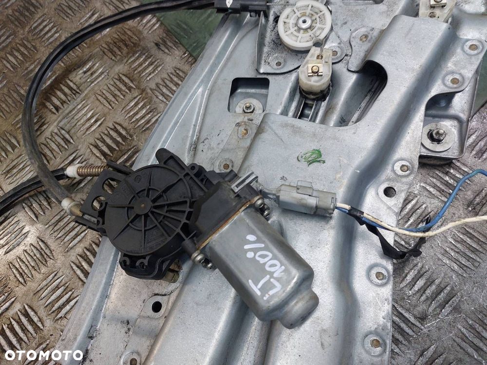 MECHANIZM PODNOŚNIK SZYBY LEWY TYŁ ELEKTRYCZNY SZYBA CITROEN C3 PLURIEL I - 4