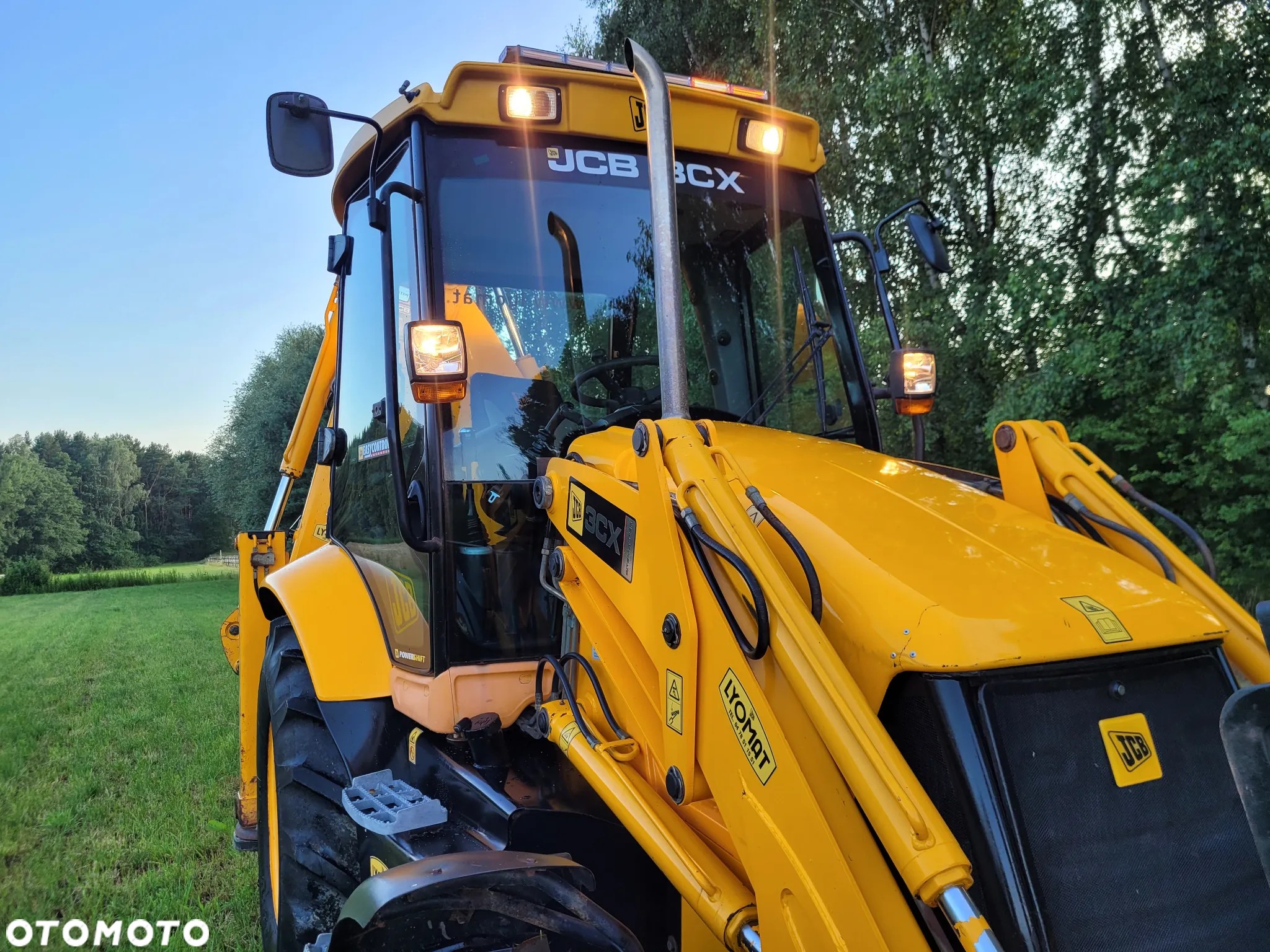 JCB 3CX  Dzoystiki //5517MTH!!!// SUPER STAN// Koparko-Ładowarka - 11