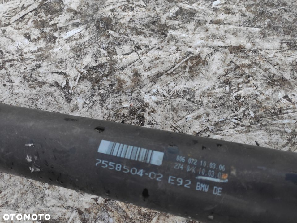 WAŁ NAPĘDOWY BMW 3 E90 E91 E92 3.5i AUT 7558504 - 4