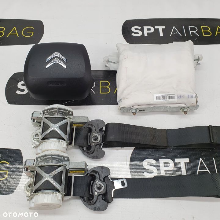 CITROEN CACTUS PODUSZKA KIEROWCY PASAŻERA AIRBAG KIT SET - 1