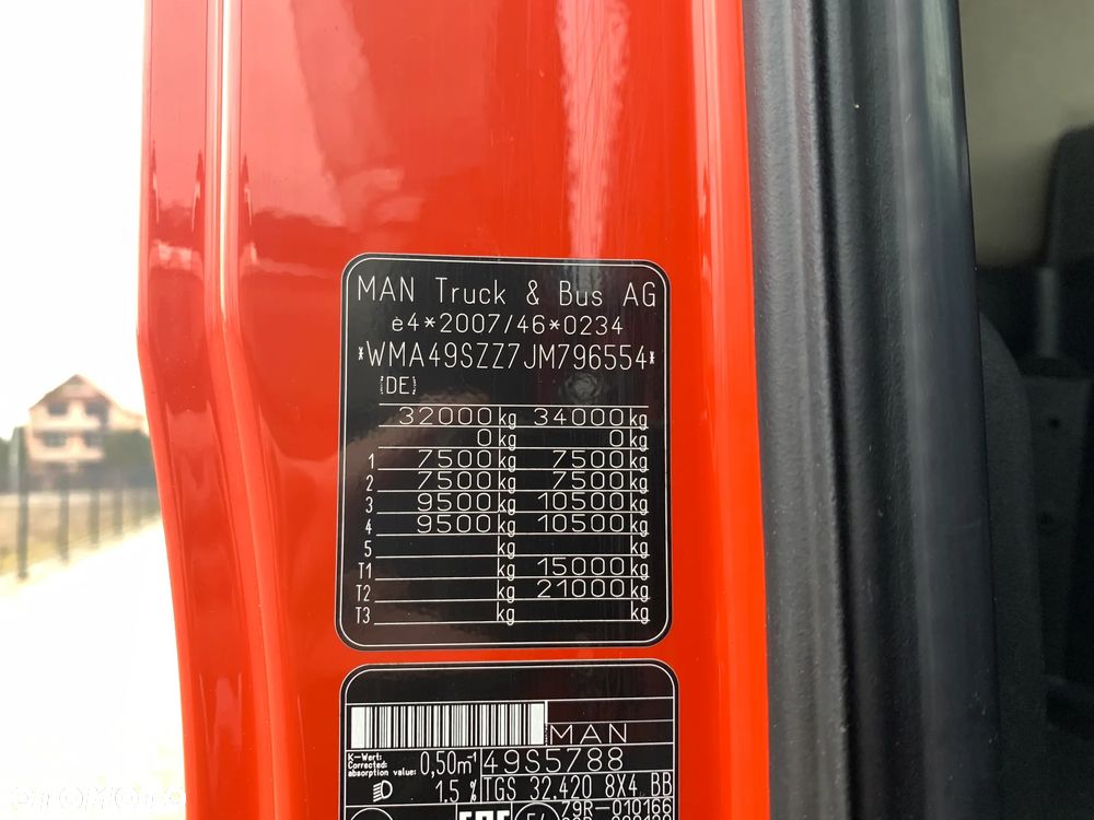 MAN TGS 32.420, BETONOMIESZARKA - LIEBHERR 9 M3, - 26