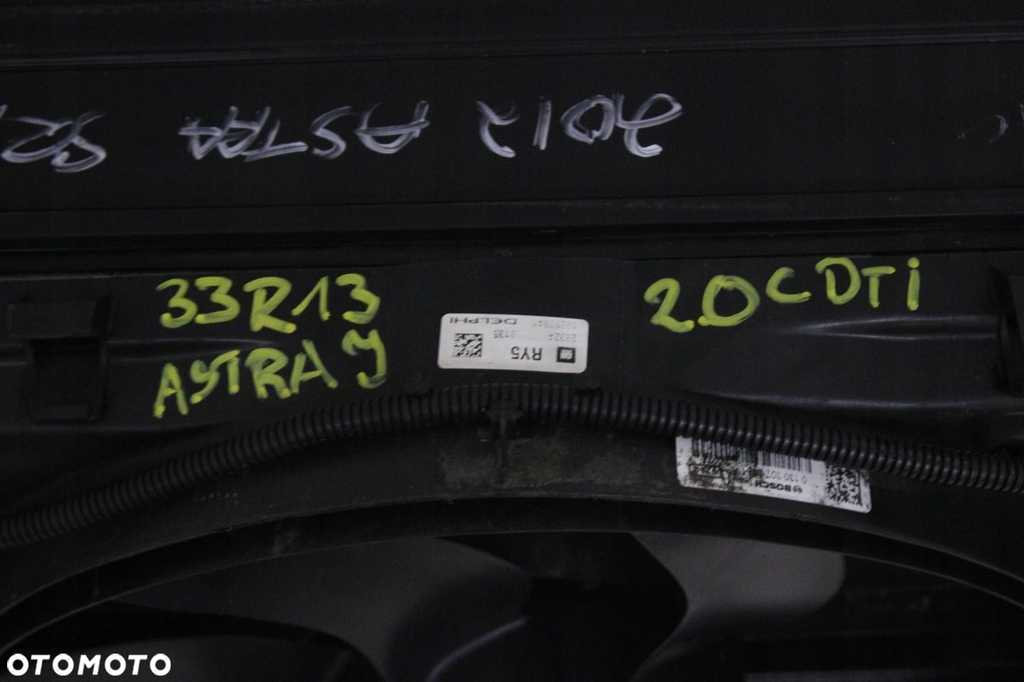 OPEL ASTRA IV J HB 2009R- CHŁODNICE WENTYLATOR KOMPLET - 5