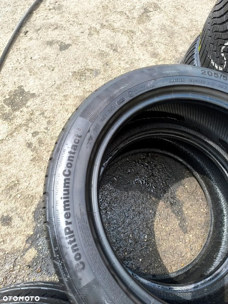 205/55R17 95V OPONY LETNIE Lato CONTINENTAL ContiPremiumContact 5 6mm Legnica ALU-RAD 205/55 20r. - 6