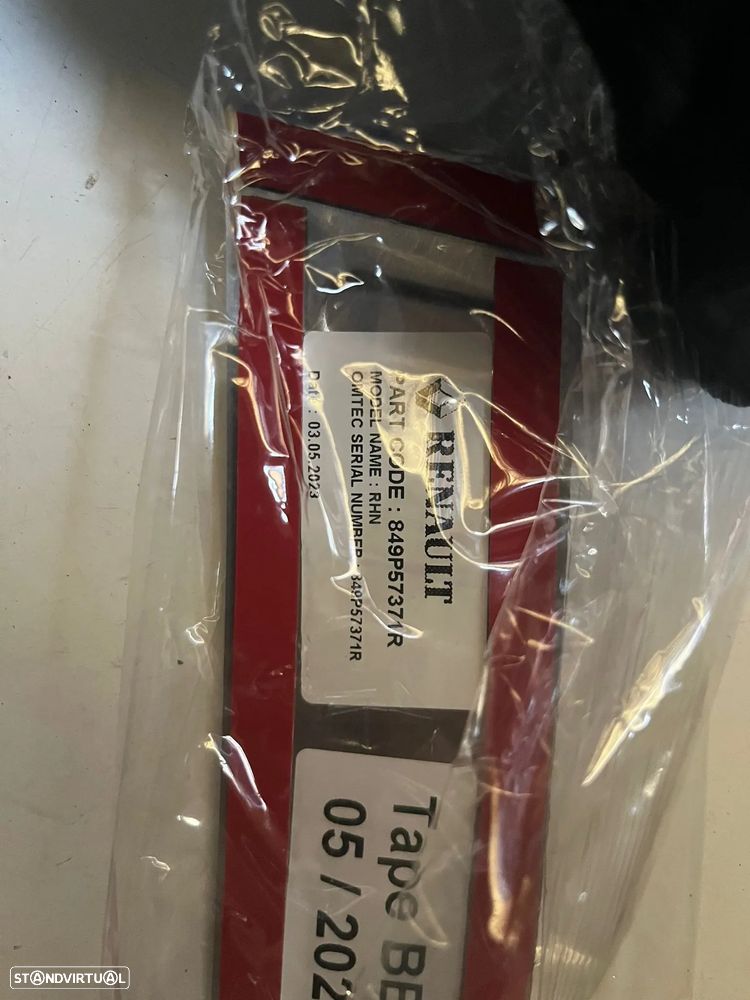 Renault Espace IV FRISO CROMADO PARA CHOQUES TRAS - 5