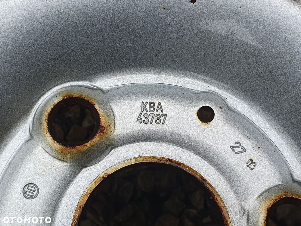 FELGA STALOWA 3x112 R15" 4,5x15 ET23,5 SMART Fortwo  KOMPLET PRZÓD 2 SZT - 2
