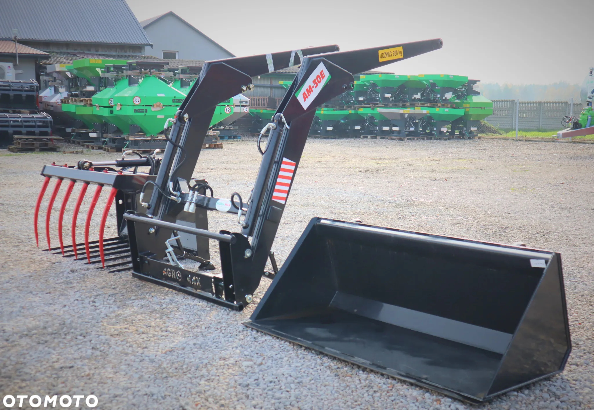 Ładowacz czołowy TUR do ursusa c360 c330 MF zetora AM30E z Agro-Max - 4