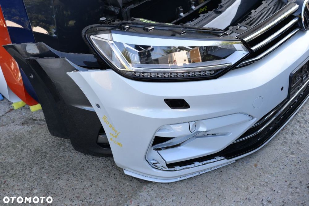 Maska Zderzak Błotnik Pas Lampa Vw Touran 5ta 2016 - 7