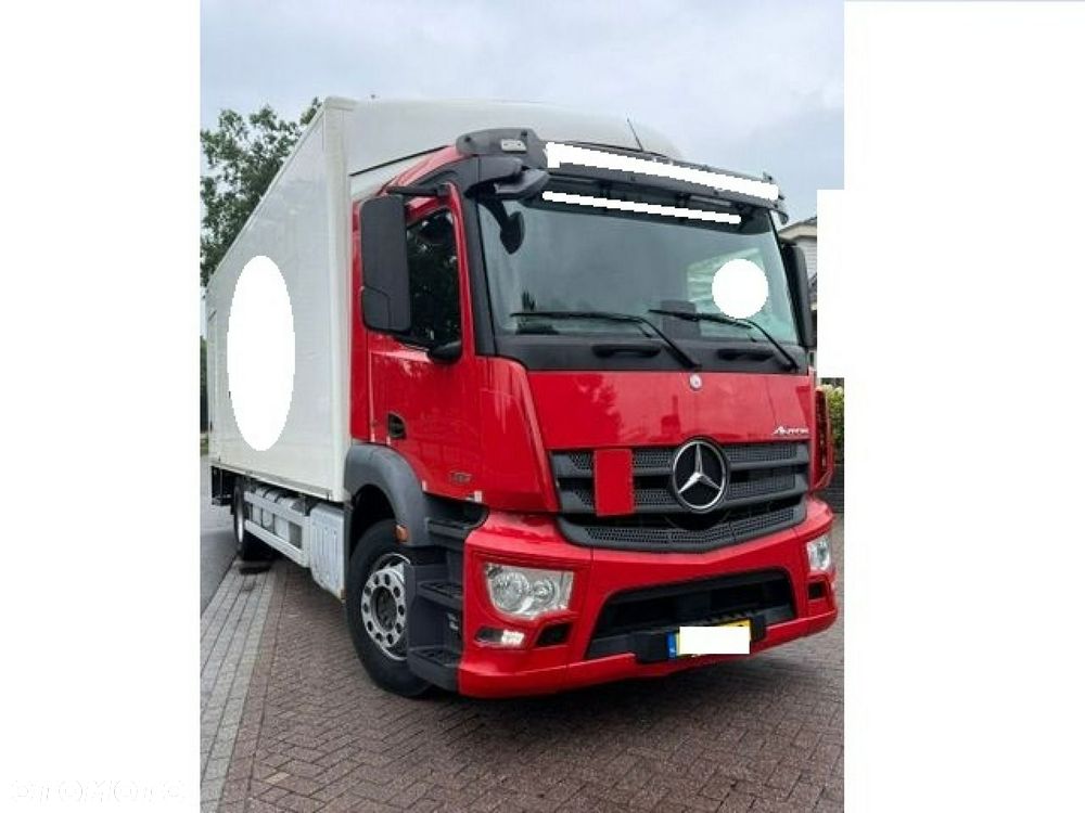 Mercedes-Benz Antos 1833 Euro6 sypialna klima kontener 18pal winda klapa - 3