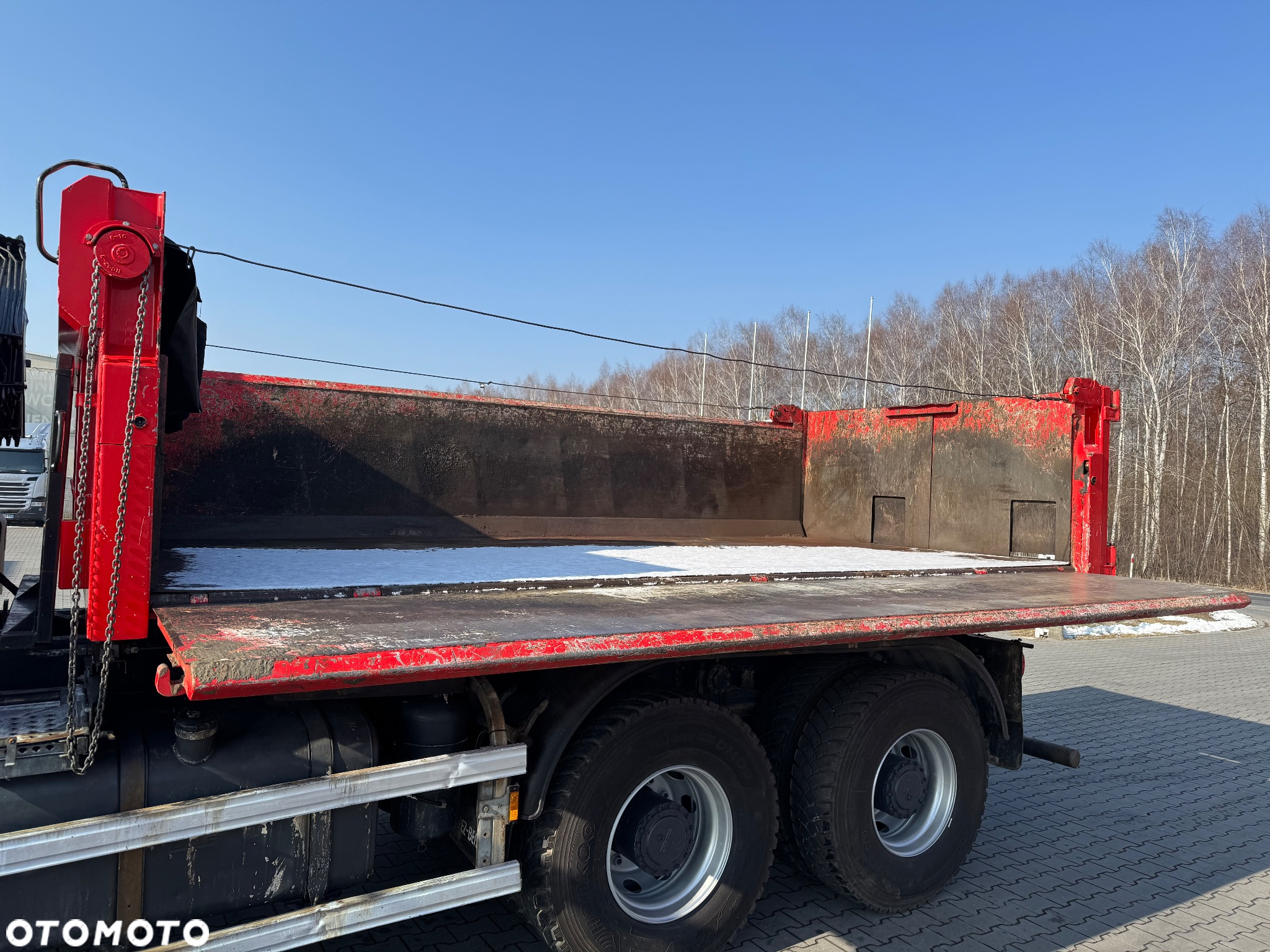 DAF CF 85.410 ATe 6x4 DŻWIG HDS HYDROBURTA OPONY-90% - 13