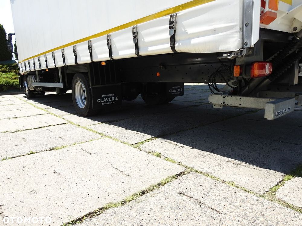 Iveco EUROCARGO 120 - 220 PLANDEKA WINDA 20 PALET AUTOMAT KLIMATYZACJA LEDY PNEUMATYKA  BLIŻNIACZE KOŁA 220KM - 17