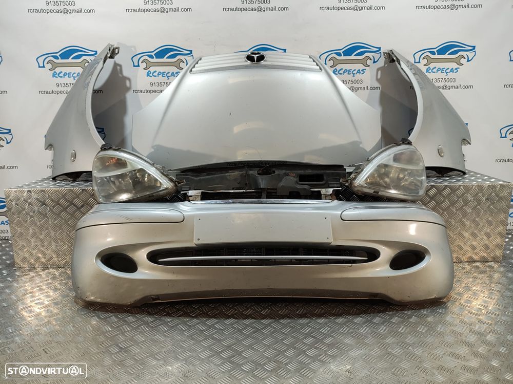 FRENTE COMPLETA MERCEDES BENZ CLASS A W168 CAPOT PARACHOQUES GUARDA-LAMAS OTICA OTICAS RADIADOR VENTILADOR FRENTE FIBRA REFORÇO