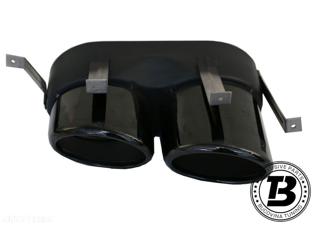 Difuzor Bara Spate cu Ornamente compatibil cu Audi Q5 FY SQ5 Design - 9