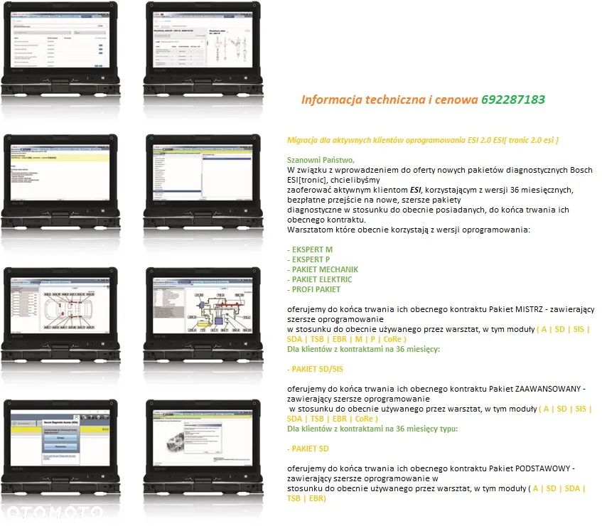 KTS 960 tester Bosch DCU 220 KTS 560 SKP i SDA - 6