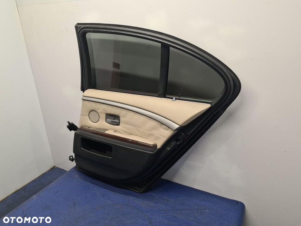 BMW 7 E65 LIFT DRZWI TYŁ PRAWE A35/5 MONACOBLAU METALLIC - 10