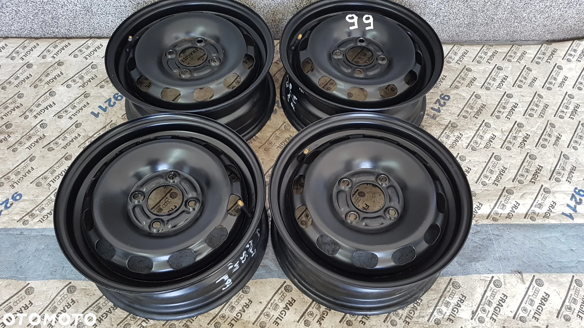 FELGI STALOWE FORD FIESTA MK 5 MK 6 MK7  5,5JX14  4X108 ET47,5 - 3