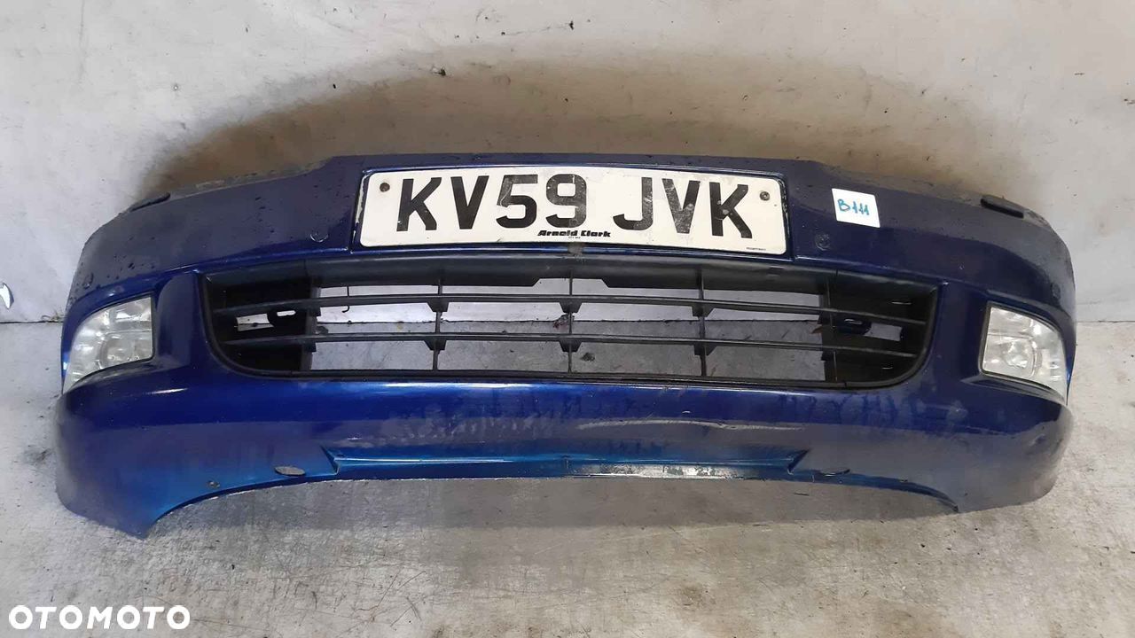 ^ ZDERZAK PRZÓD PRZEDNI SKODA OCTAVIA II 2 LIFT FL HALOGENY SPRYSKIWACZE LAMP XENON PDC CZUJNIKI 9462 NIEBIESKI - 1