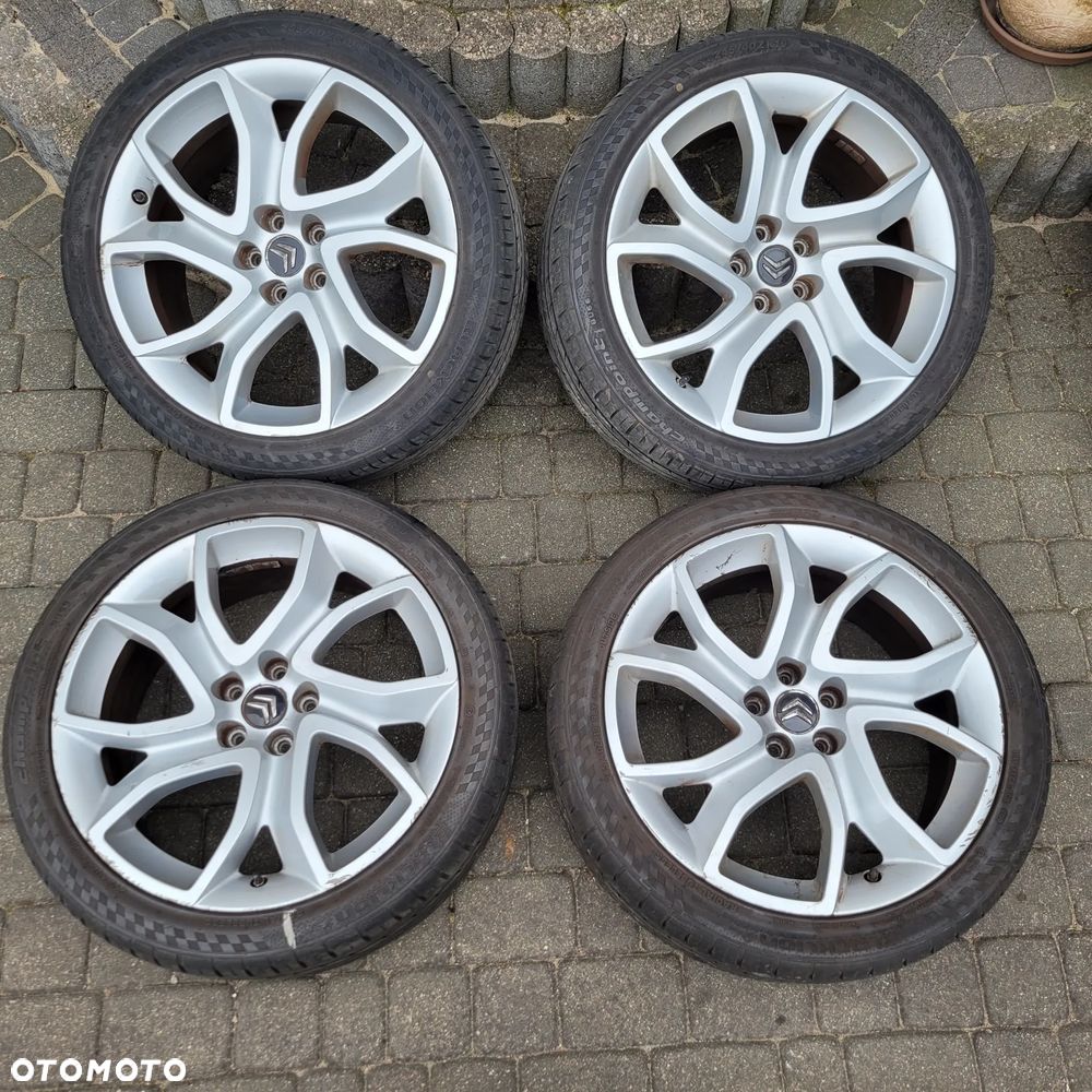 CITROEN C5 III LIFT X7 FELGI ALUMINIOWE ALUSY KOŁA 19 CALI 5X108 LATO - 1