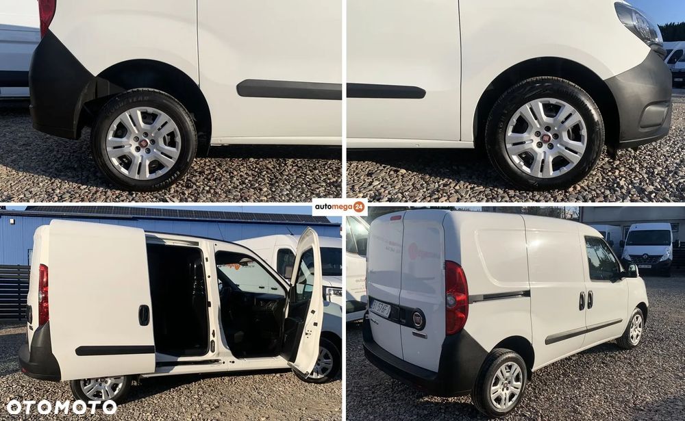 Fiat DOBLO VAN 3 osobowy VAT-1 Homologacja cięż. MOCNY SILNIK 1.6 MultiJet, 105KM Emisja spalin Euro6, Skrzynia biegów 6-cio stopniowa! ORYGINALNA ZABUDOWA PAKI, BOCZNE DRZWI PRZESUWNE, RADIO Z EKRANEM DOTYKOWYM , MULTIFUNKCYJNA KIEROWNICA - 4