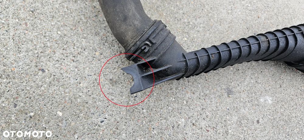 Rura przewód intercoolera VW Golf 4 IV Bora Octavia I 1,9 TDI 1J0145762BG - 2