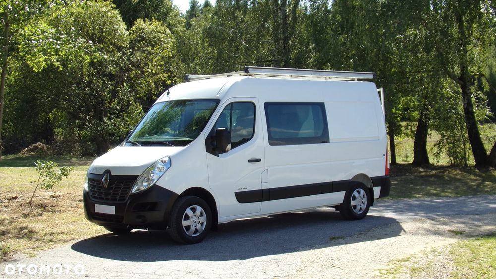Renault MASTER 2.3 125KM * KLIMA * BRYGADÓWKA 7 OSÓB * SERWIS ! ZADBANY ! - 9