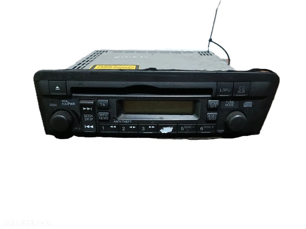 HONDA CIVIC VII 01-06 radioodtwarzacz radioodbiornik radio 39101S5SG510M1 * - 1