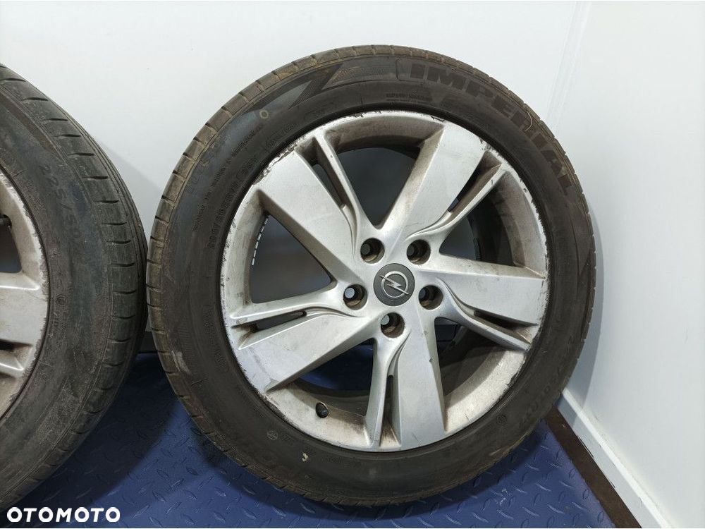 OPEL ASTRA J FELGI ALUMINIOWE Z OPONAMI 13367272 225/50 R17 5X115 - 5