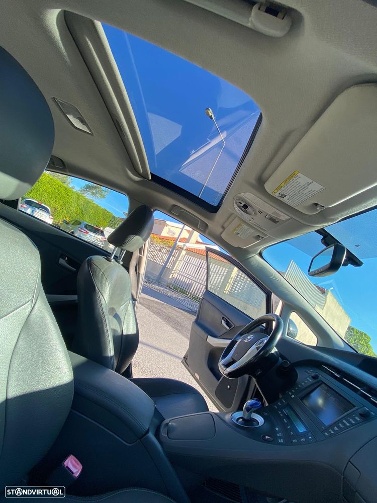 Toyota Prius 1.8 Premium+Pele+GPS - 7