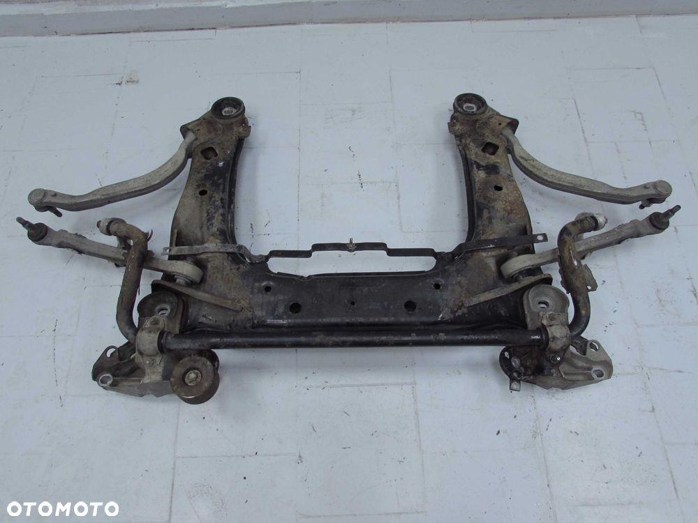 AUDI A4 B6 1.9 TDI 01-05 KOLYSKA WOZEK BELKA SILNIKA ZAWIESZENIA PRZOD KPL - 6