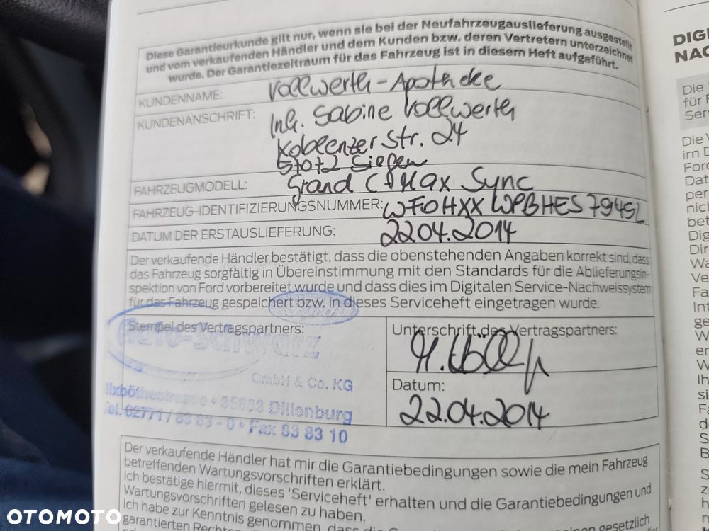 Ford Grand C-MAX 1.0 EcoBoost Start-Stopp-System Titanium - 26